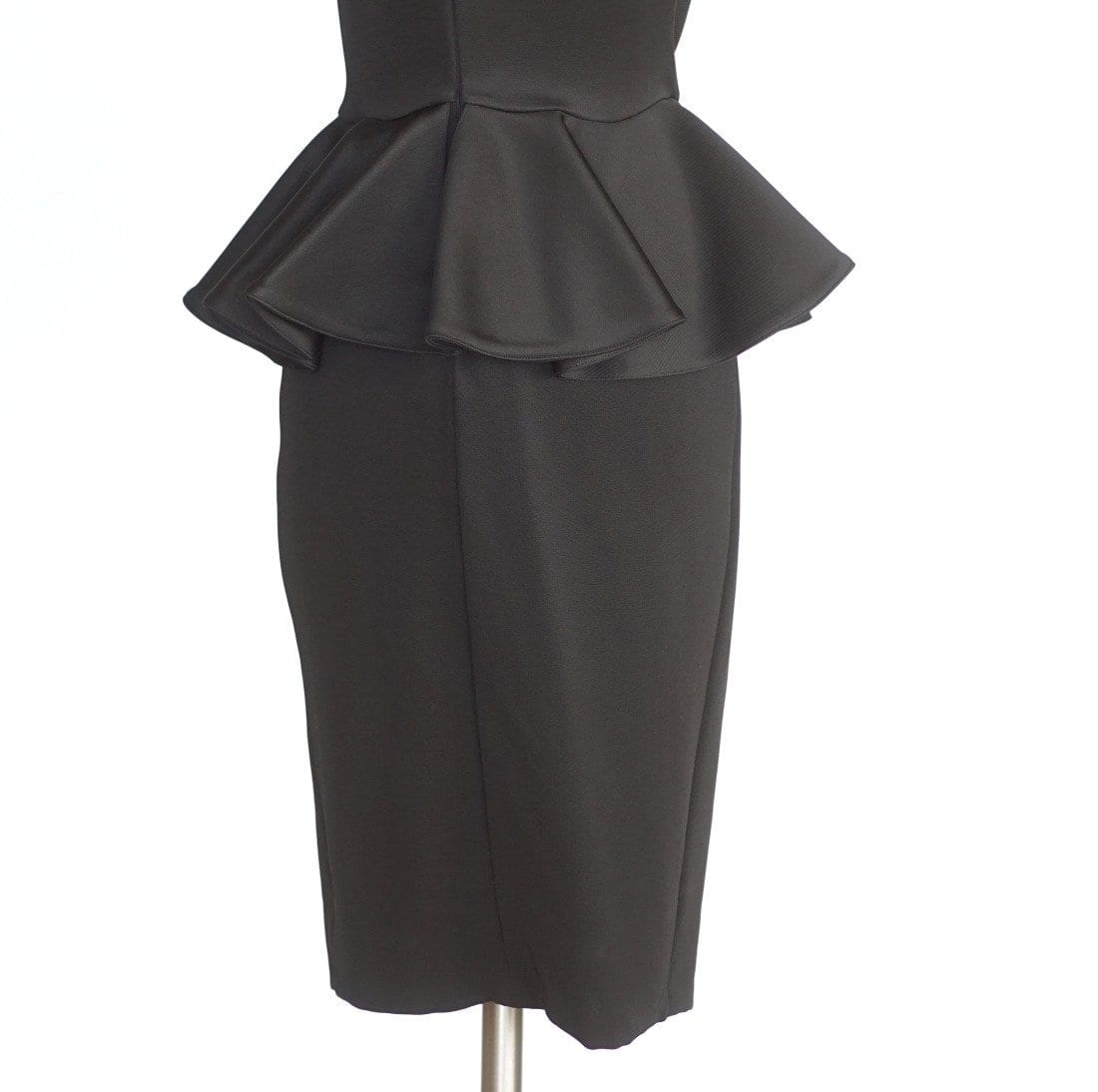 Givenchy Dress Black Ruffle Peplum Beautiful 40 / 6 - mightychic
