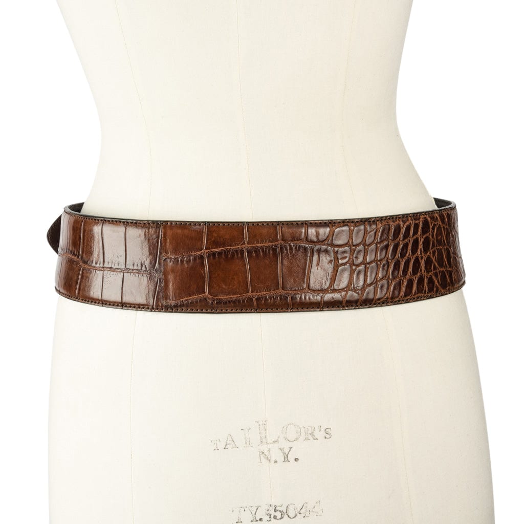 Lauren Ralph Lauren Women's Reversible Leather Skinny Belt