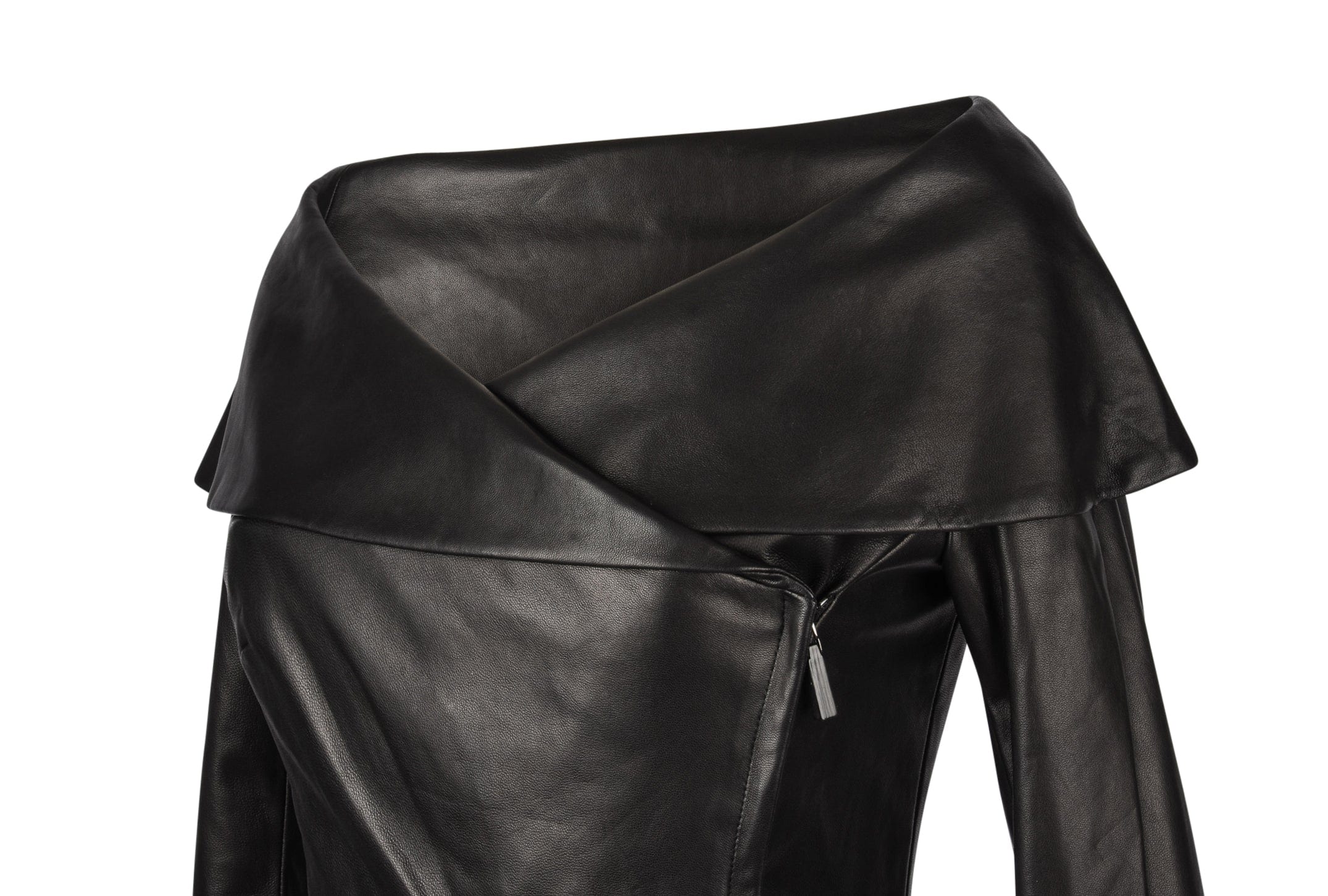 RALPH LAUREN Size M Black Silk and Cashmere Textured