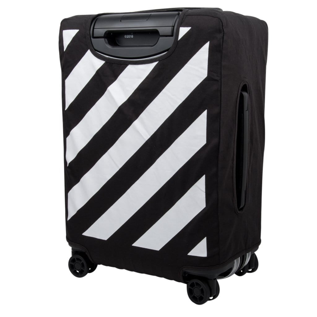 Off-White Rimowa Virgil Abloh Transparent Suitcase Black - mightychic