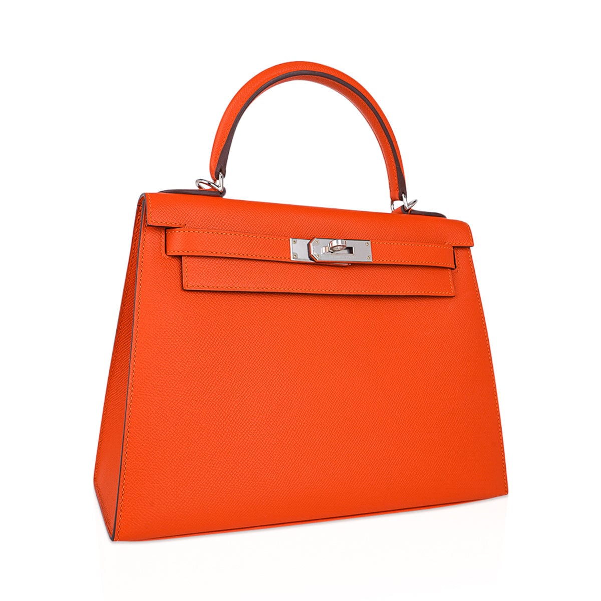 Brand New HERMES New Craie and Etoupe Epsom HSS Special Order Sellier Kelly  28