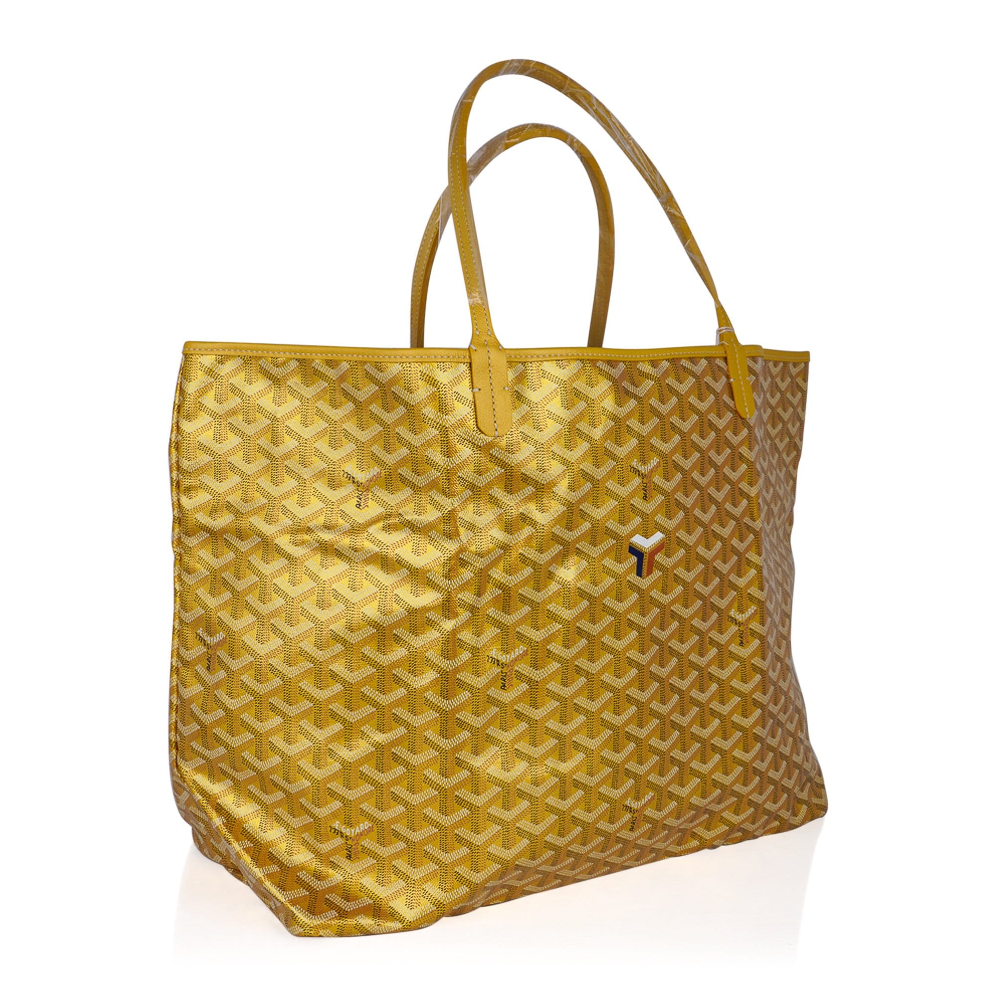 Goyard Saint Louis Gold Metallic GM Limited Edition 2021 Tote Bag New –  Mightychic