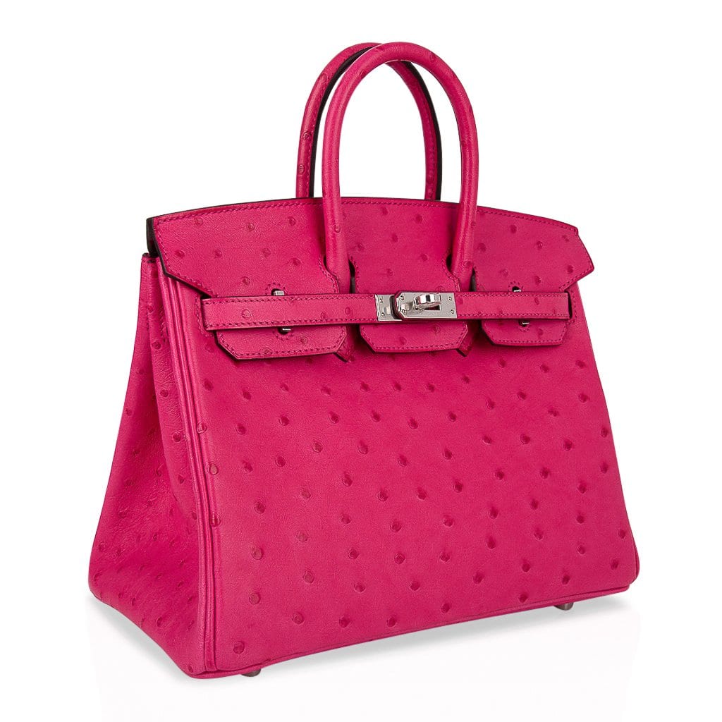 Rose Tyrien Birkin Bag with Palladium Hardware and Accessories - Handbags &  Purses - Costume & Dressing Accessories