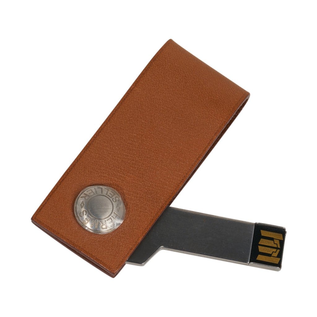 Hermes In the Pocket Lacie USB Key Flash Drive Gold Swift New