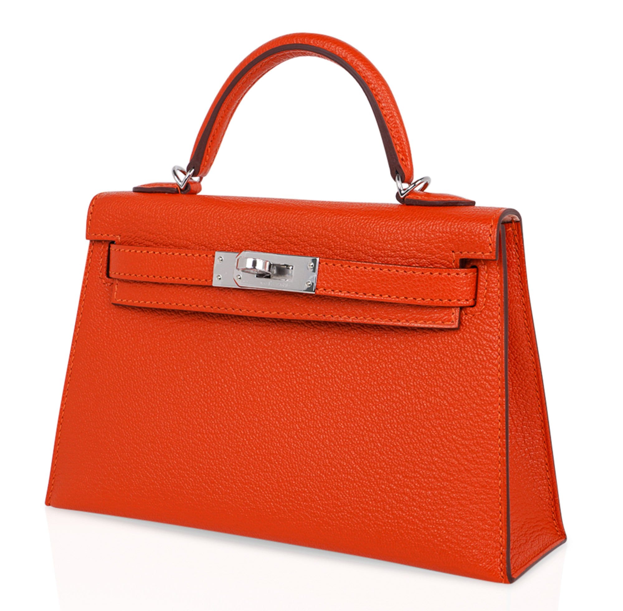 Hermes Birkin 35 Bag Feu Orange Togo Gold Hardware – Mightychic