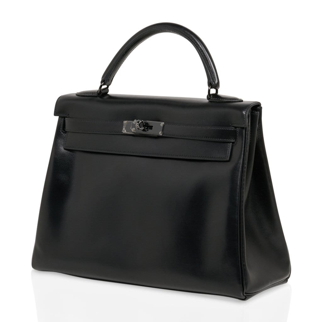 Hermes, Bags, Hermes Constance Bag 23cm Black Box Leather