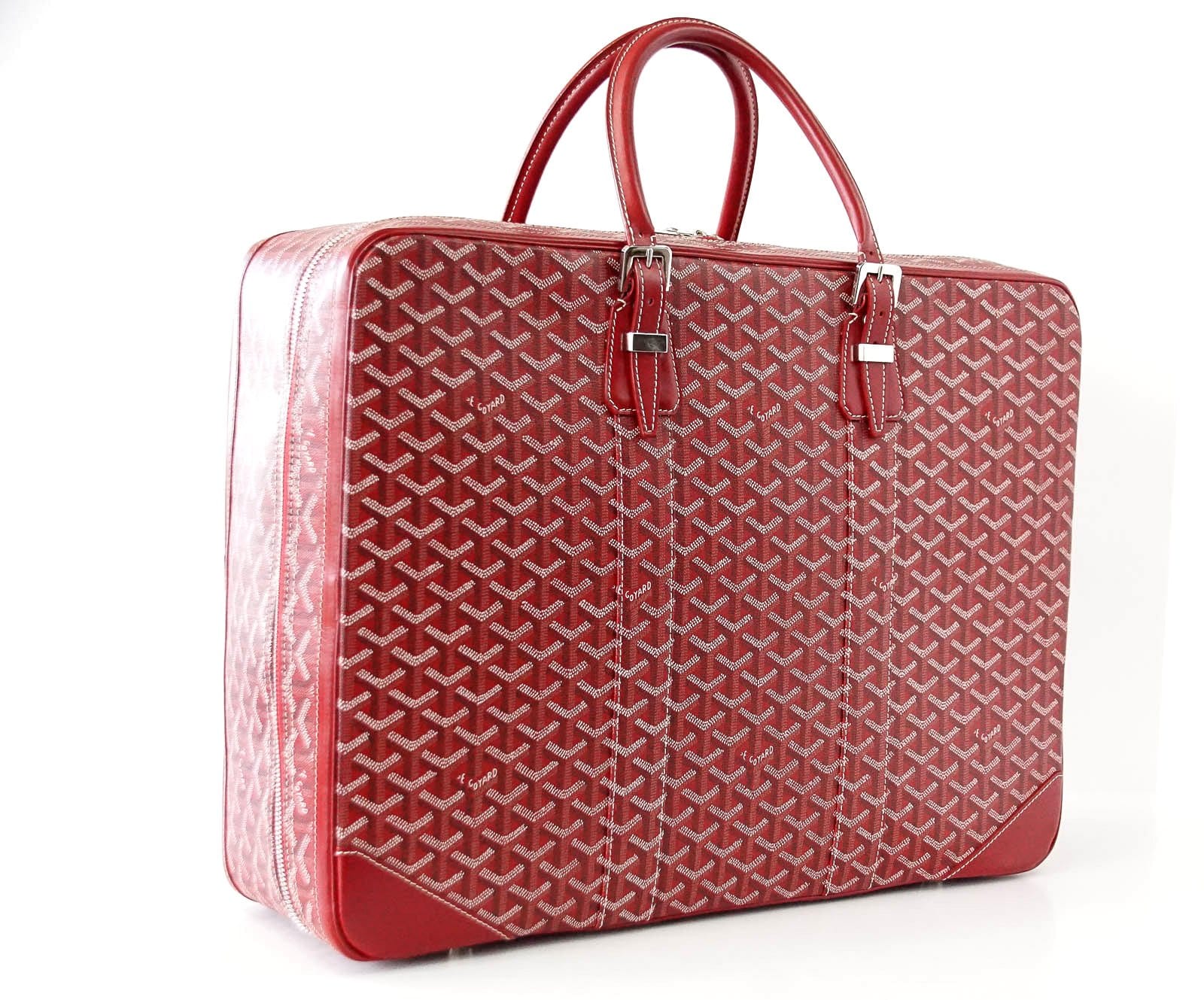 THE COLOR RED  Goyard bag, Womens designer bags, Goyard monogram
