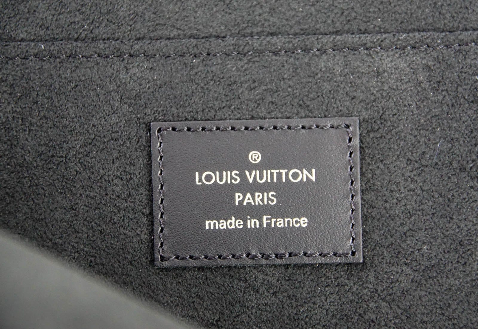 Louis Vuitton Supreme X Black Pochette Epi Jour GM Clutch Laptop Case - mightychic
