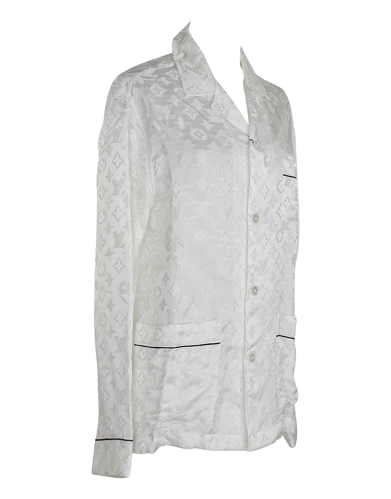 Louis Vuitton x Supreme Limited Edition White Pyjama Top M