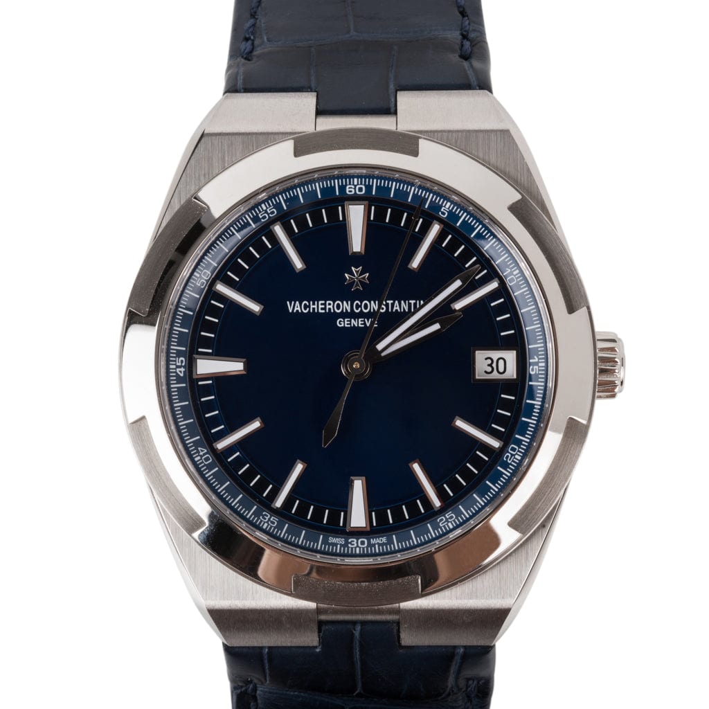 Vacheron Constantin Overseas Blue Dial Chronograph Mens Watch