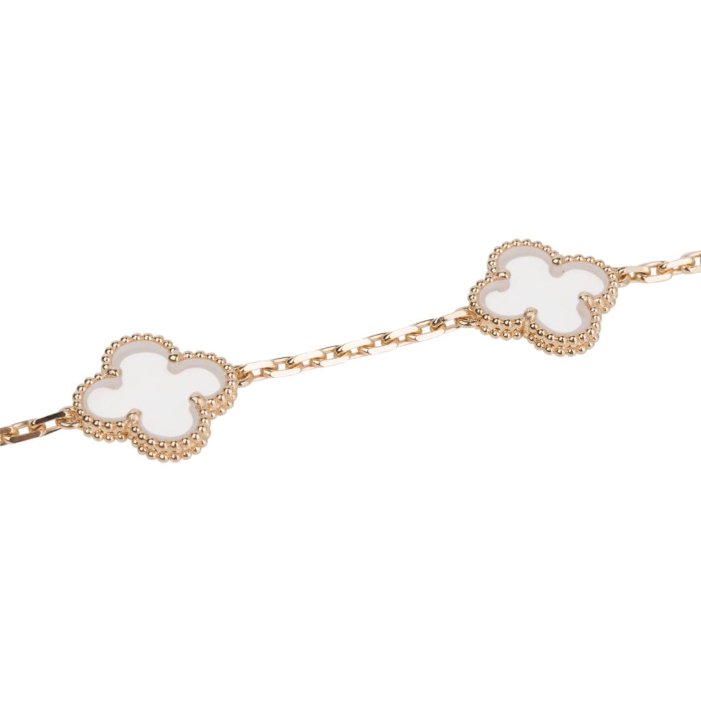 Van Cleef & Arpels Vintage Alhambra bracelet, 5 motifs – Iconics
