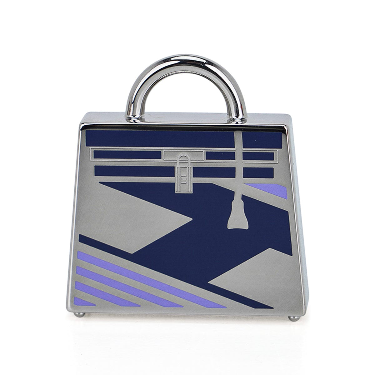 Hermes Kelly Laque Charm Lilas H Vibration | Mightychic