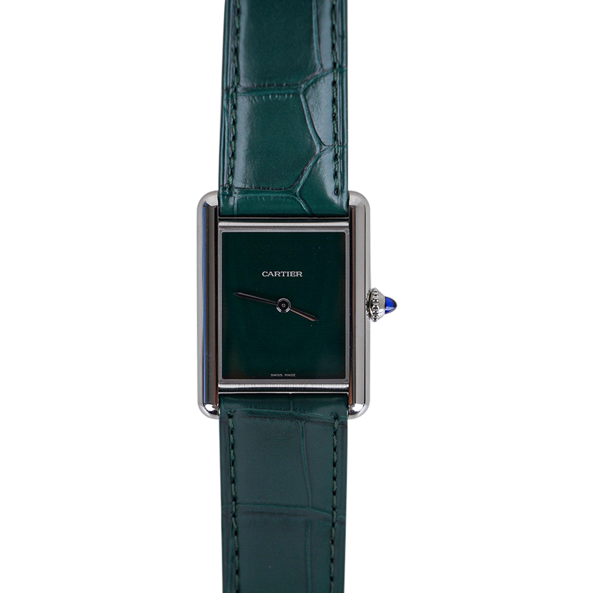 Cartier Tank Must de Cartier Watch Green 2021 Limited Edition New