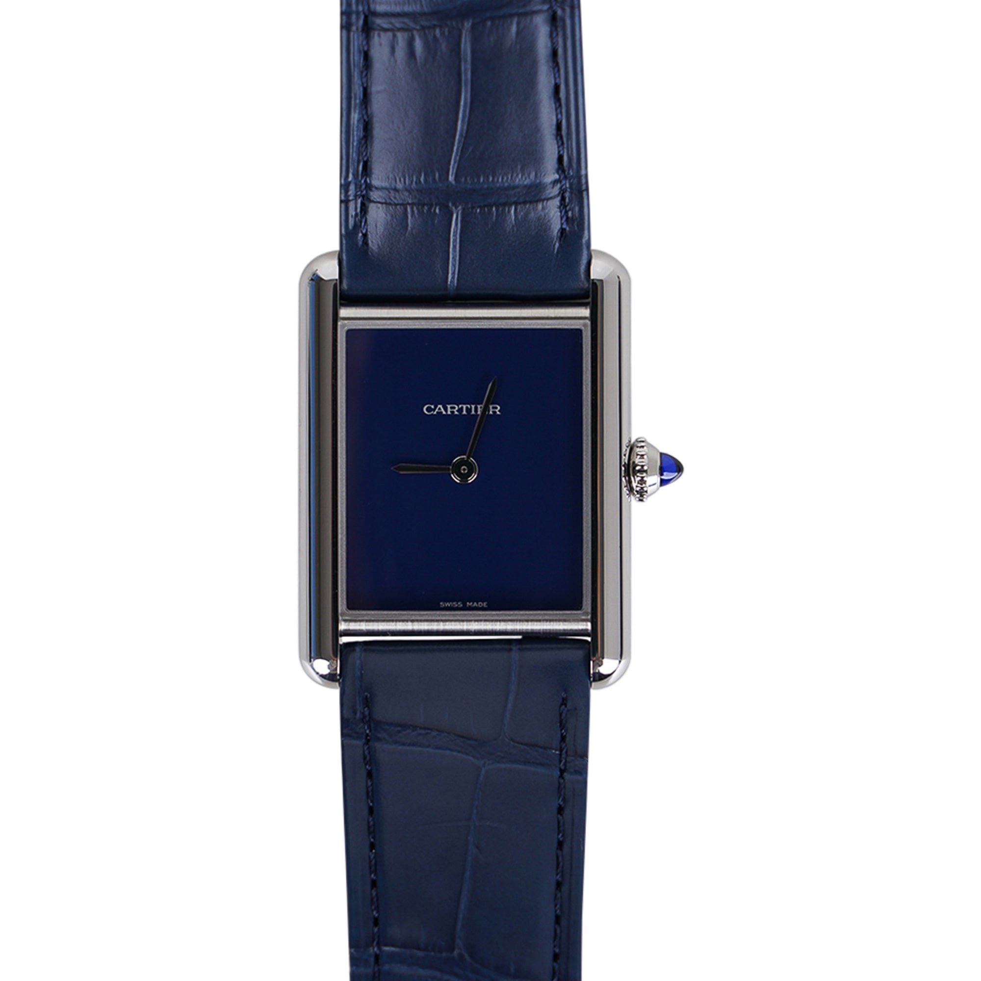 Cartier Tank Must de Cartier Watch Blue 2021 Limited Edition New w