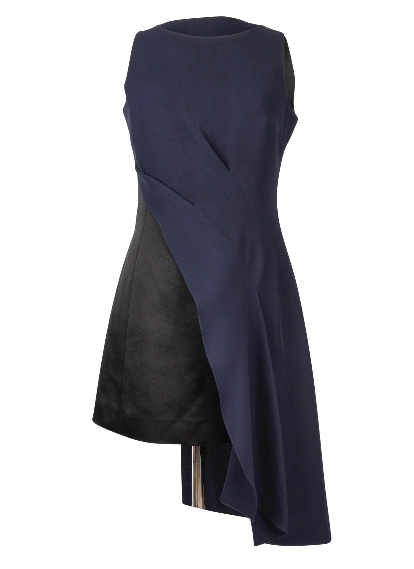 dark navy blue dresses Dark Navy Satin Bridesmaid Dress with Sleeveless - Navy Blue Bridesmaid Dresses with V-Neck - Multiple Color