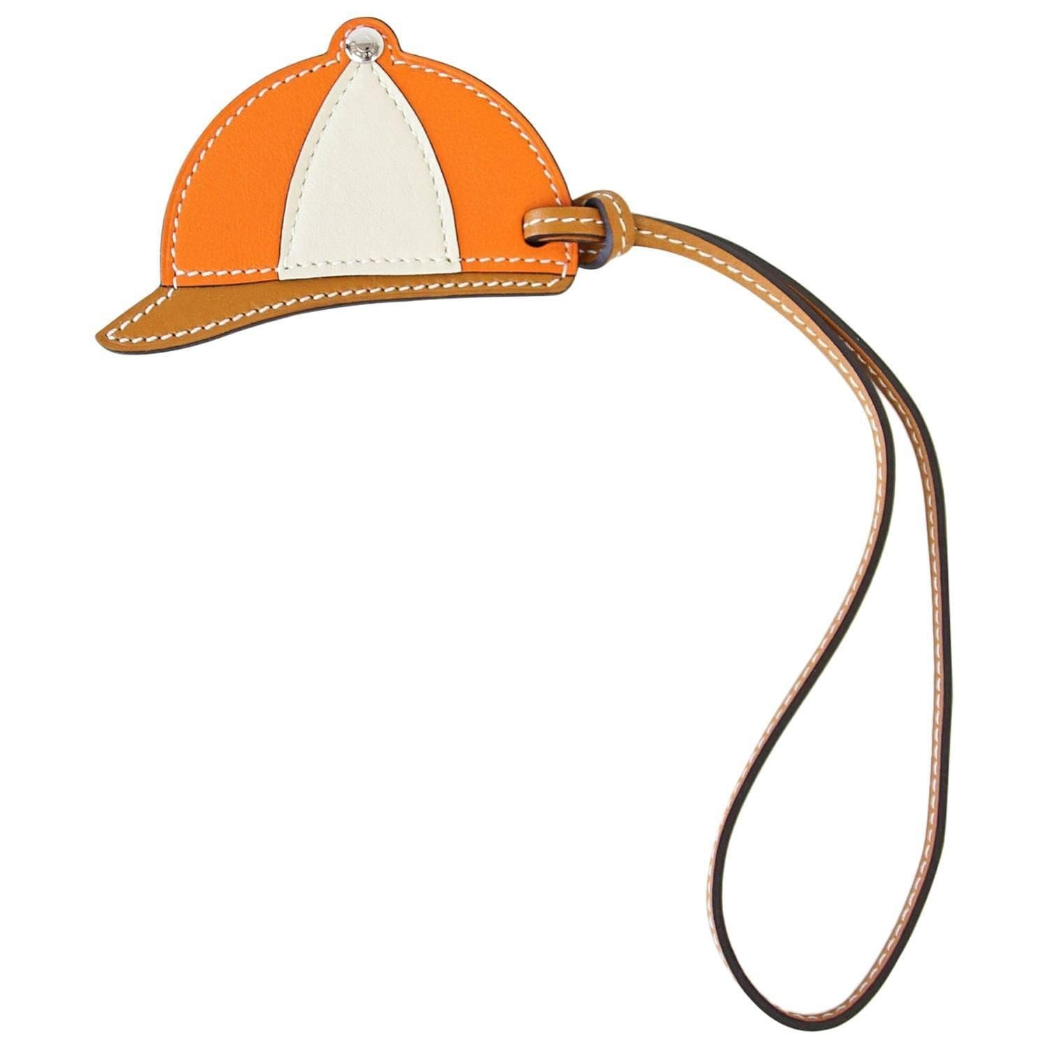 Hermes Bag Charm Paddock Bombe Equestrian Jockey Helmet | Mightychic