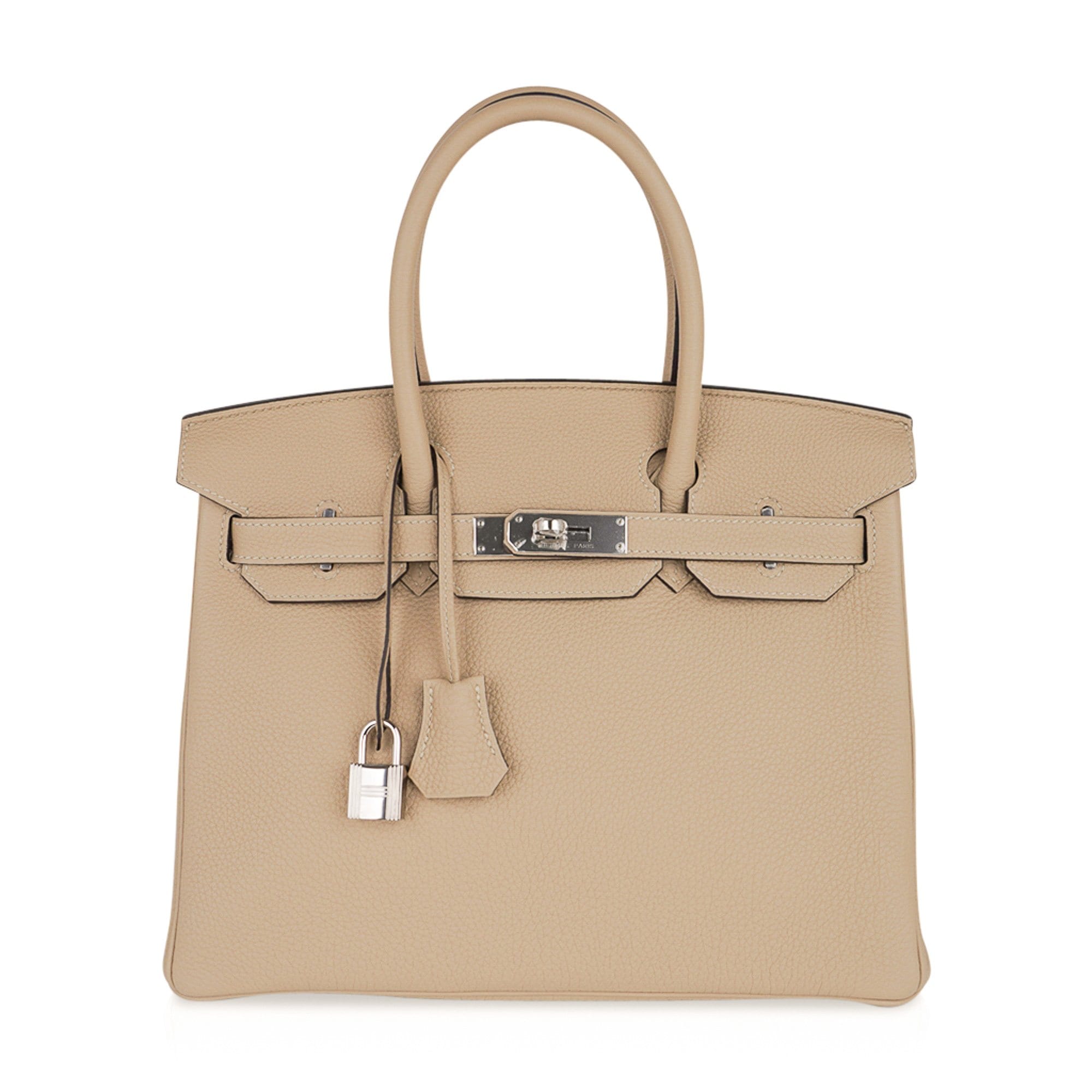 Hermes Birkin 30 Bag Trench Neutral Perfection Palladium Hardware 