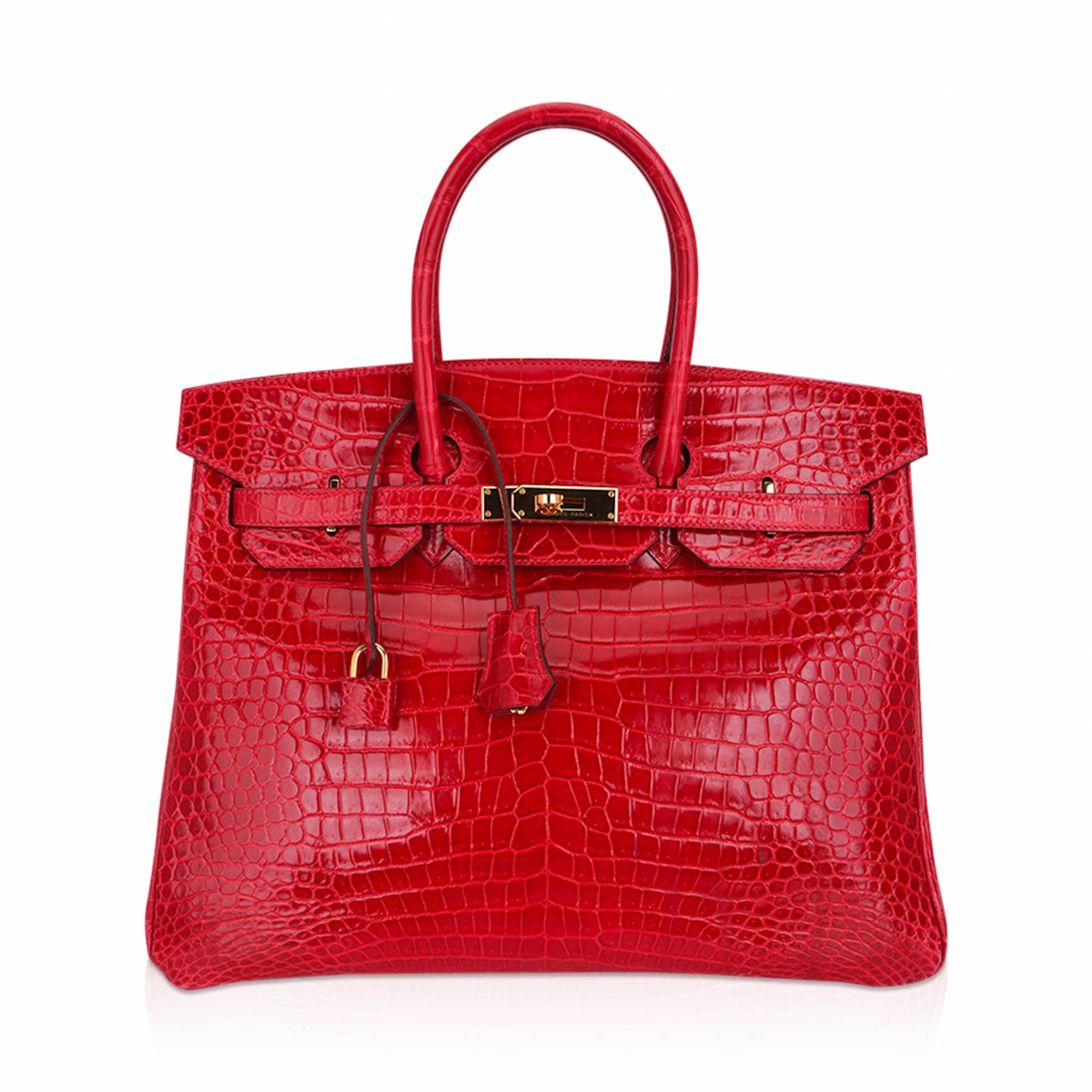 Vintage Prada Red Croc shoulder bag, Luxury, Bags & Wallets on Carousell