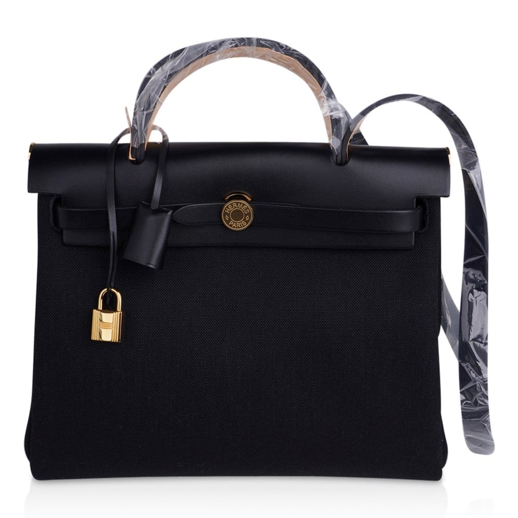 Hermes herbag store 31 black