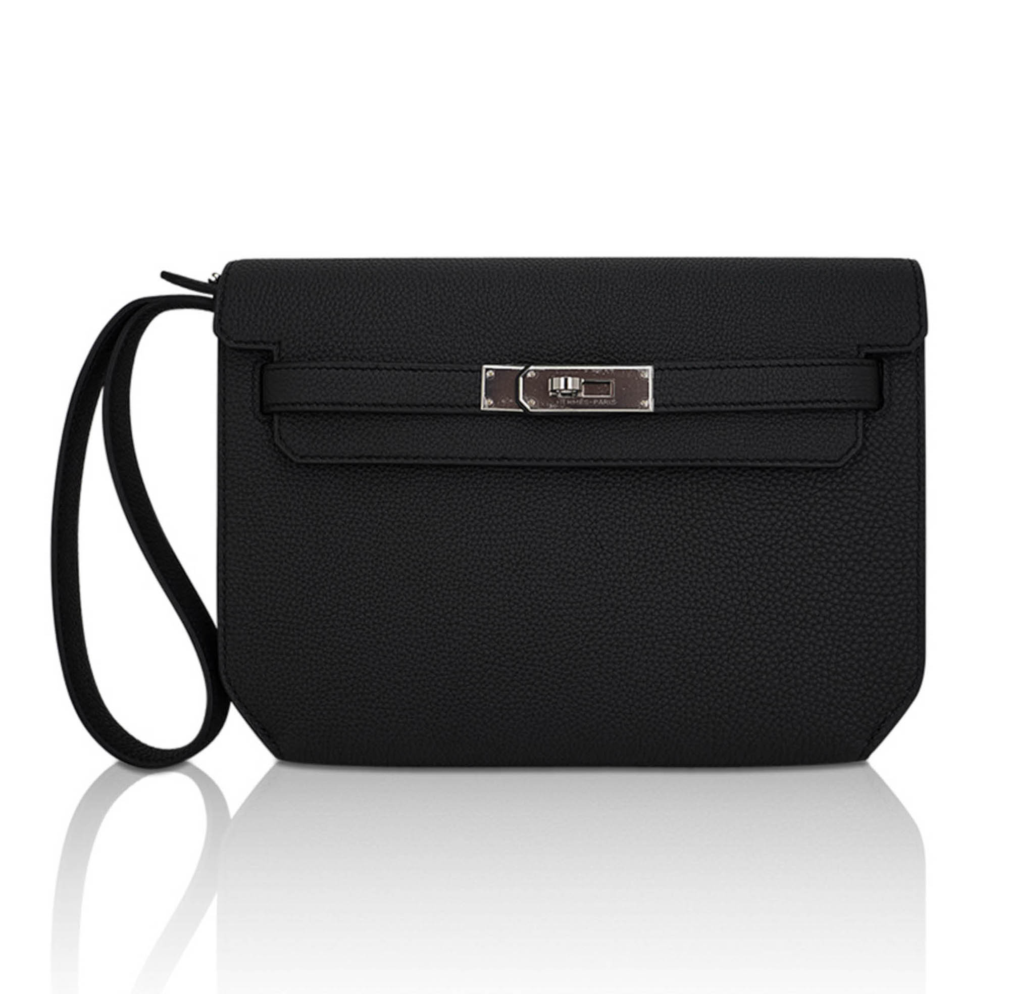 HERMES 黒 レザー ケース HERMES(エルメス) / カードケース/レザー/ブラック/メンズ/Citizen