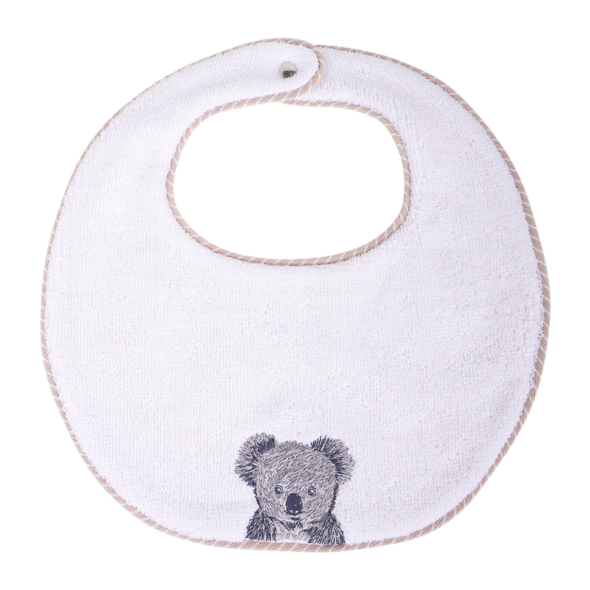 Hermes Passe-Passe Round Bib Natural | Mightychic