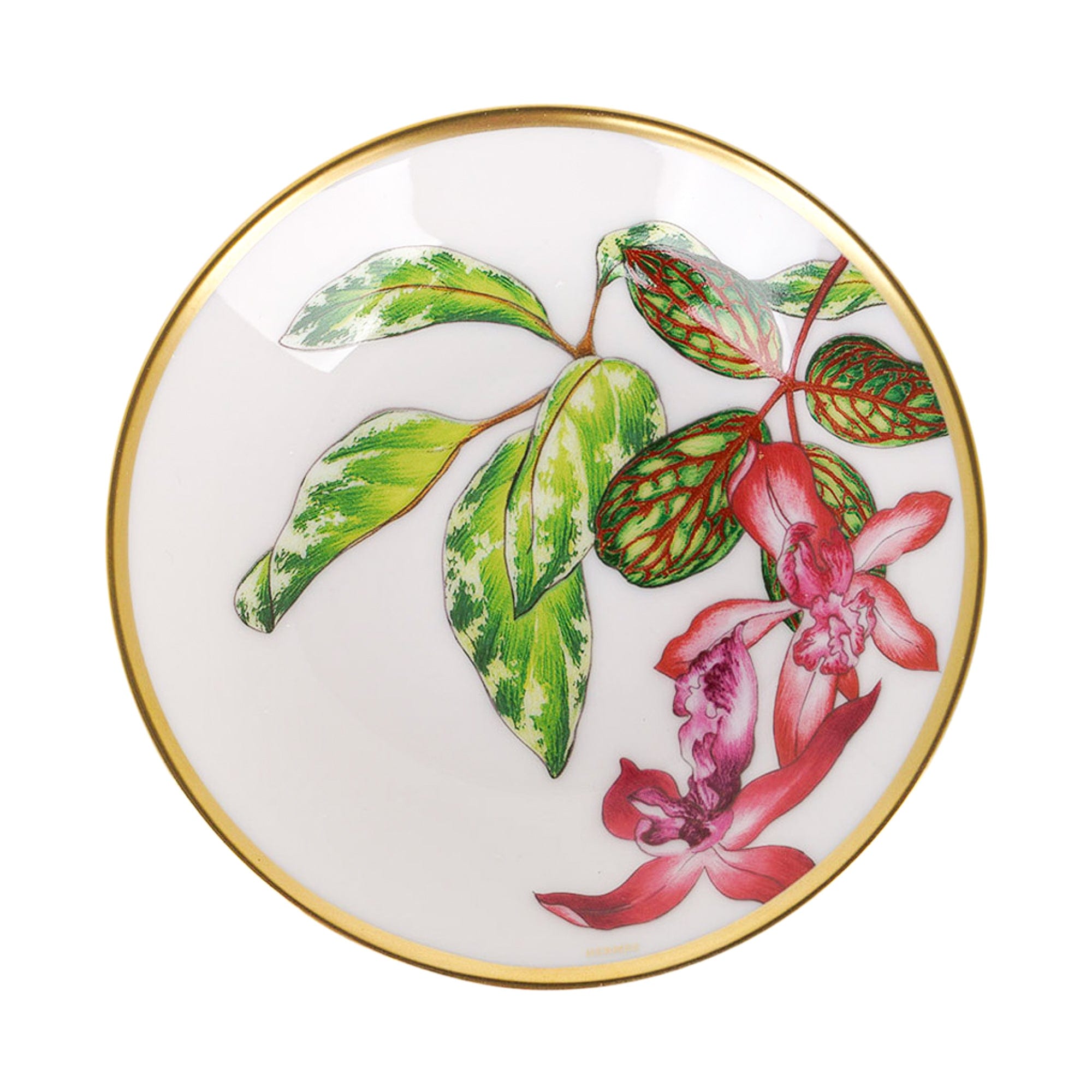 Hermes Passifolia Soy Dish Set of 2 New w/Box | Mightychic