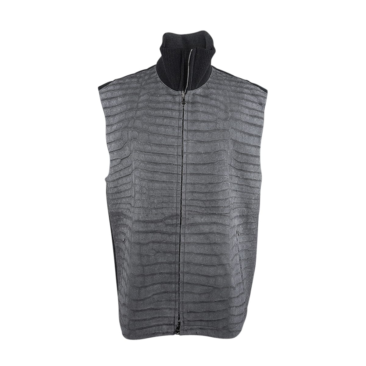 Hermès Shadow Sueded Porosus Crocodile Vest | Mightychic