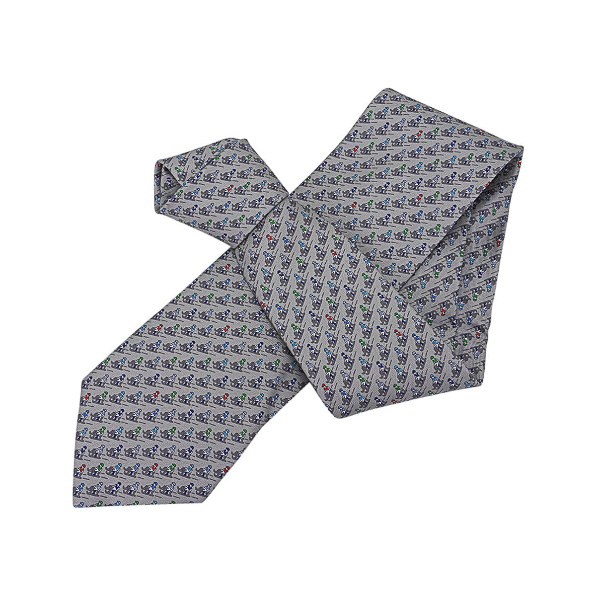 HERMES エルメス ネクタイ TENUE DE JOCKEY HERMES（エルメス） TENUE DE JOCKEY ブランドオフ シルク ネクタイ