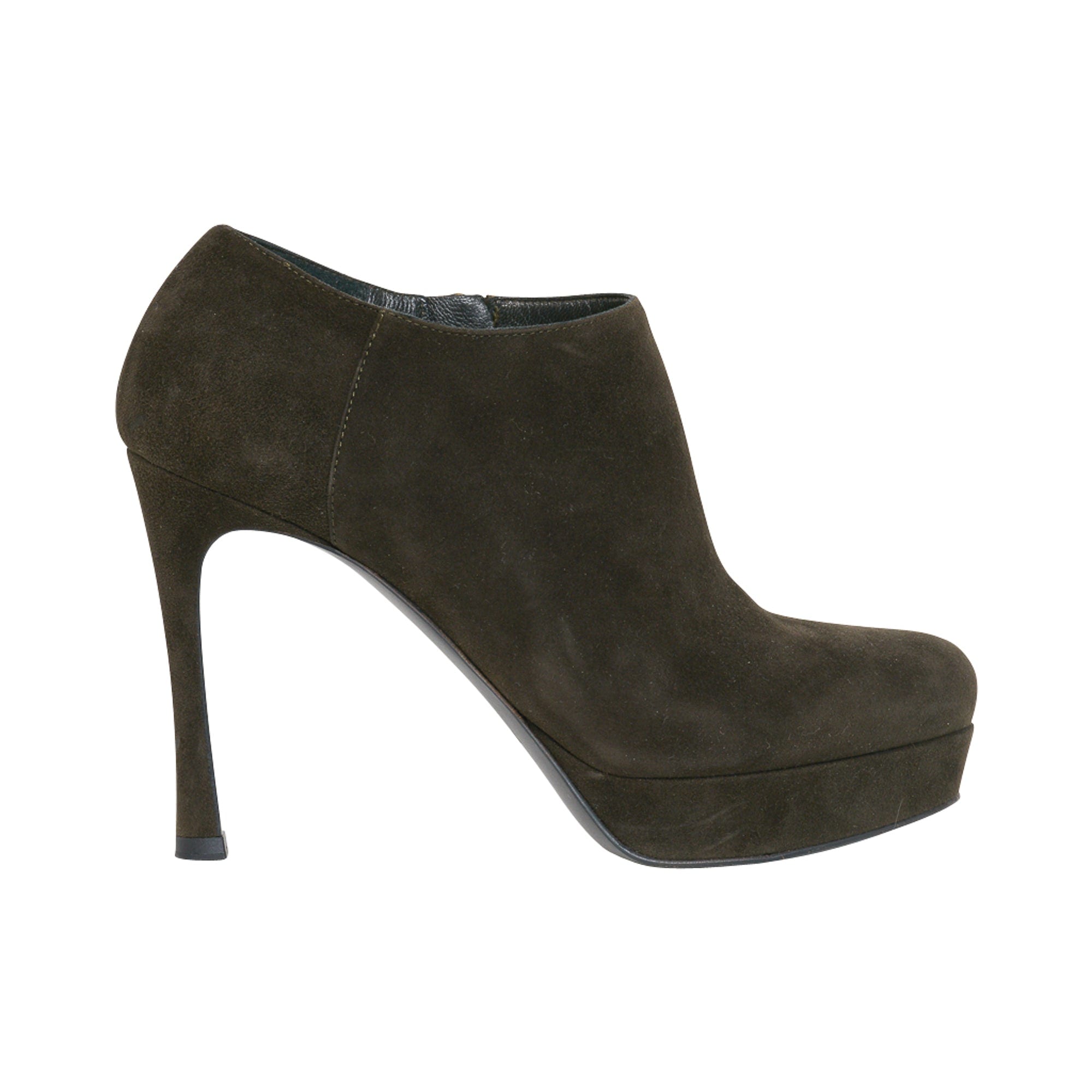 SKINNY - GREEN high heel ankle boot | miMaO ®