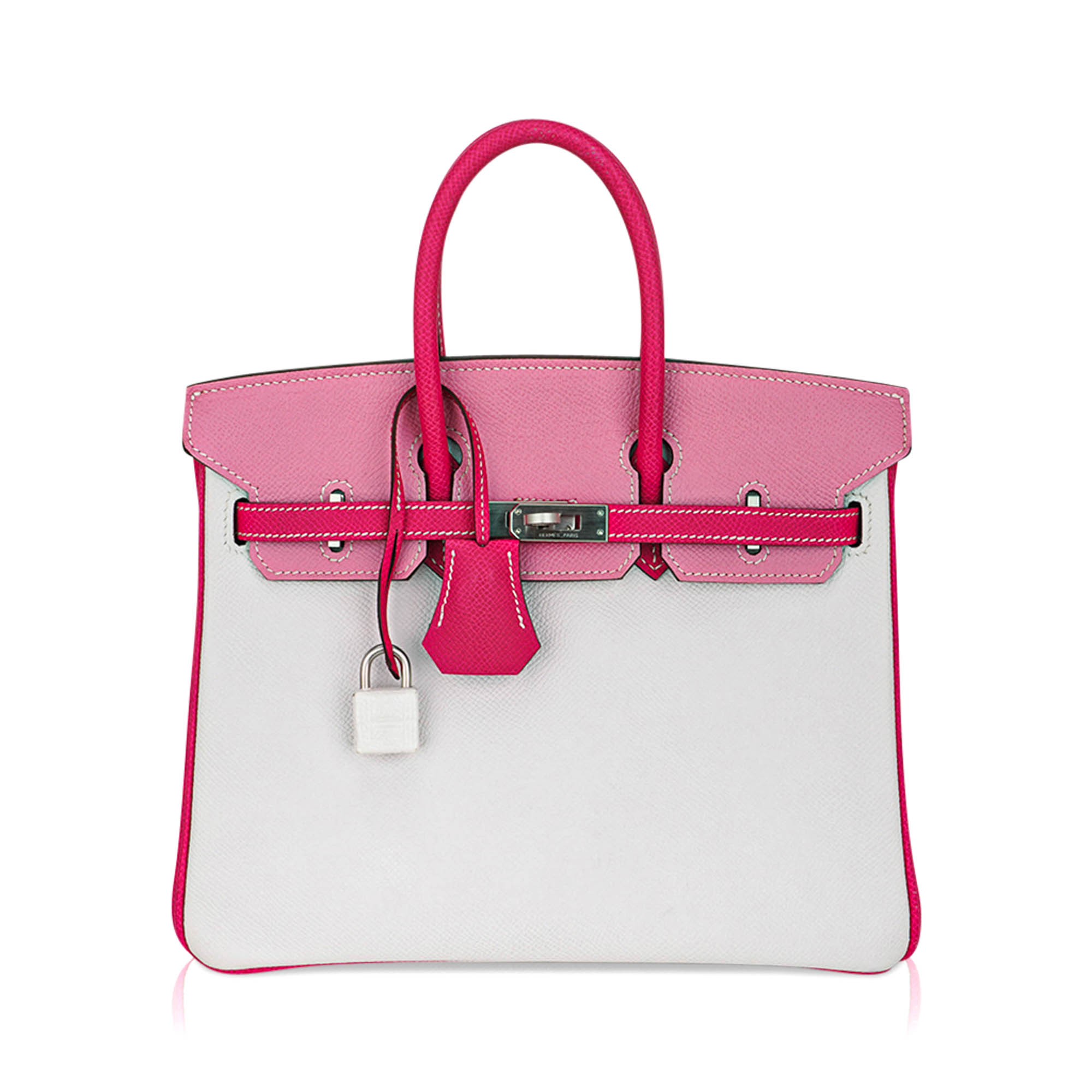 Hermès Birkin HSS 25 White Rose Confetti – Rare Bag | Mightychic
