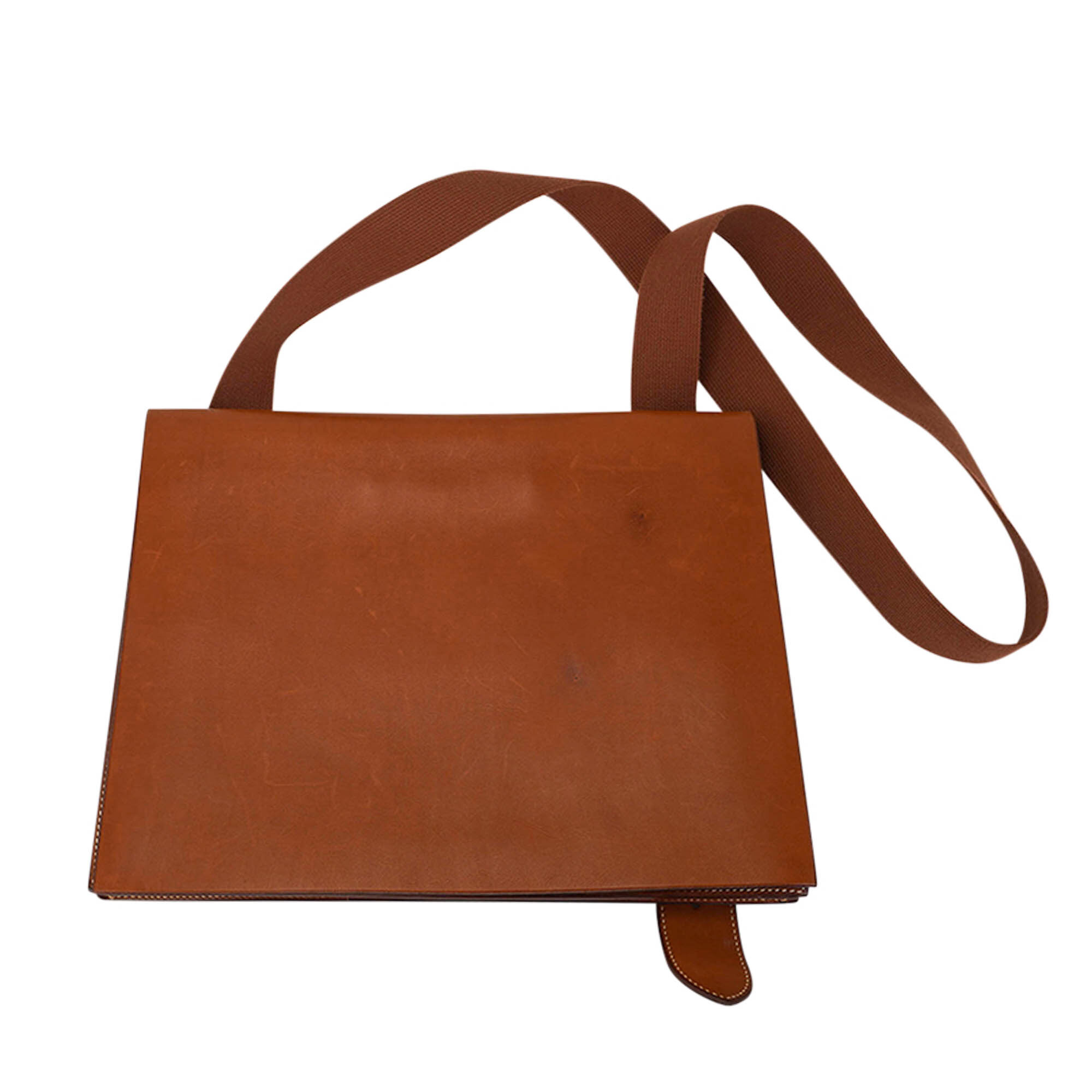 Hermès Yohji Bag Fauve Barenia | Mightychic | Mightychic