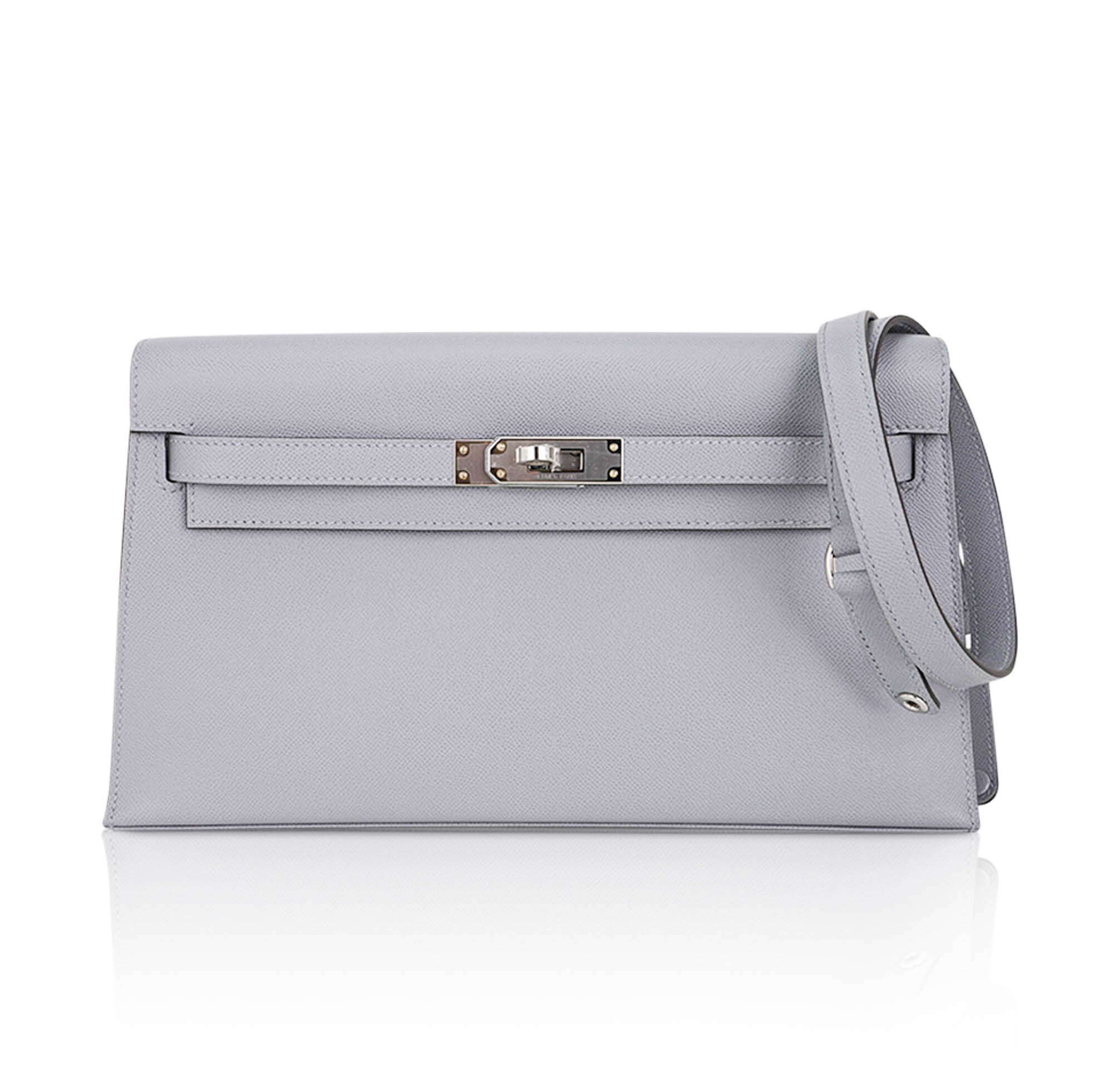 Hermès Kelly Elan Gris Pantin Veau Madame – Mightychic